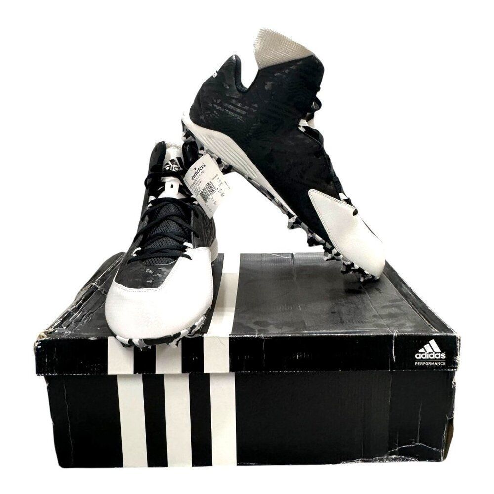 Adidas Filthyquick 2.0 MD Football Cleats Size 16 Black White New With Box Mens